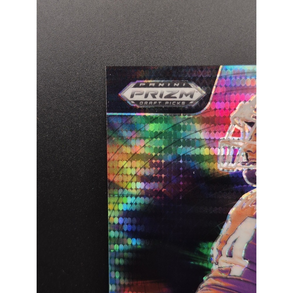 2024 Prizm Draft Picks Ladd McConkey #II-LM Green Pulsar Prizm /25 (RC) Chargers - Picture 4 of 12